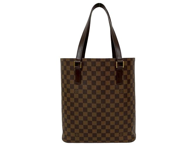 Louis Vuitton Vavin GM Damier Leder Tote Bag Braun - Ansicht 3