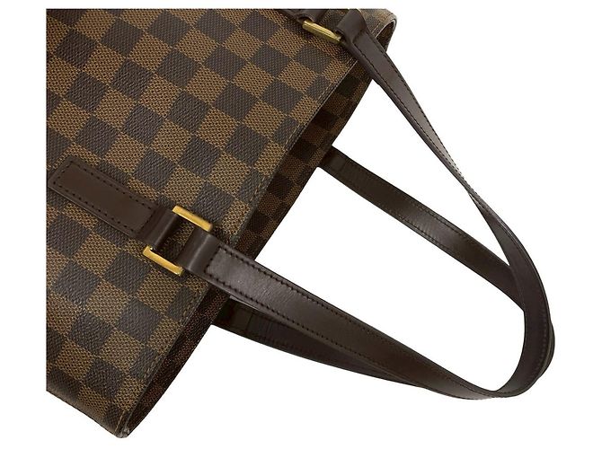 Louis Vuitton Vavin GM Damier Leder Tote Bag Braun - Ansicht 4