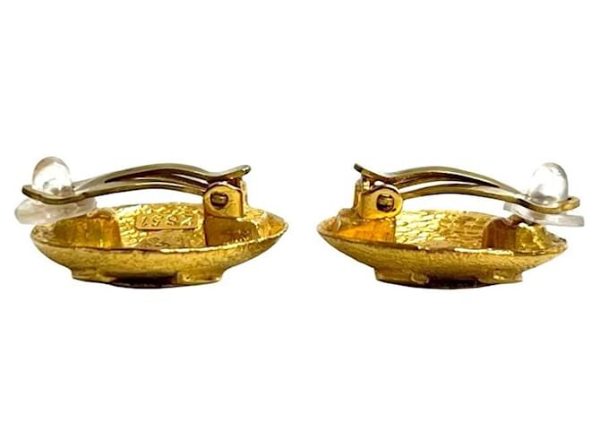 Orecchini Clip Coco Mark di Chanel D'oro - vista 3