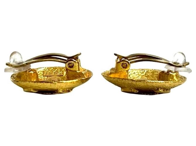 Orecchini Clip Coco Mark di Chanel D'oro - vista 4