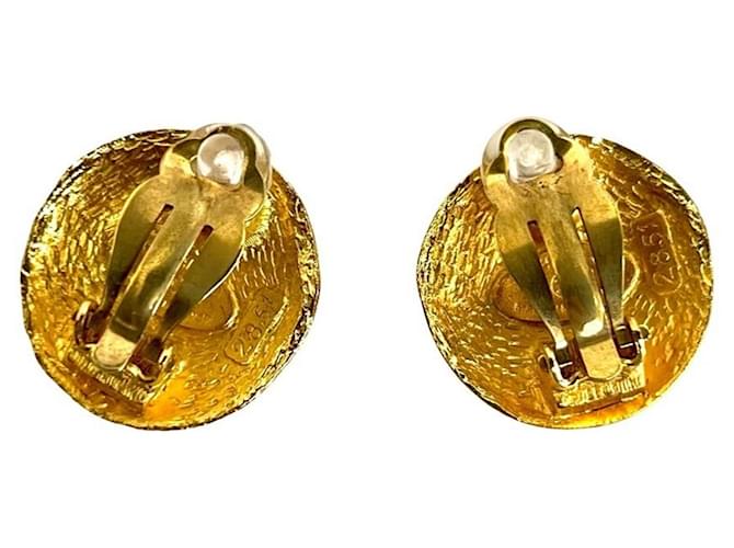 Orecchini Clip Coco Mark di Chanel D'oro - vista 6