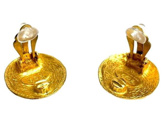 Orecchini Clip Coco Mark di Chanel D'oro - vista 7