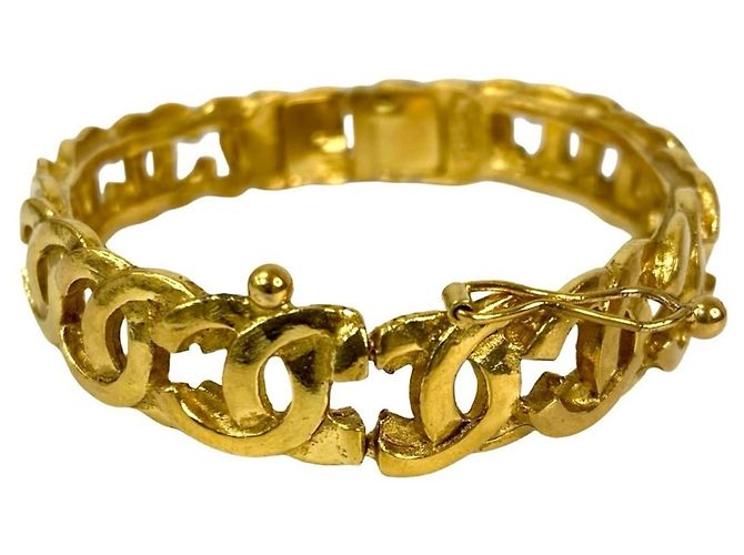 Chanel vergoldetes Charm-Armband Golden - Ansicht 5
