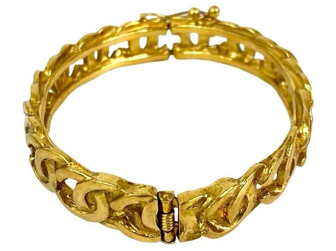 Chanel vergoldetes Charm-Armband Golden - Ansicht 6