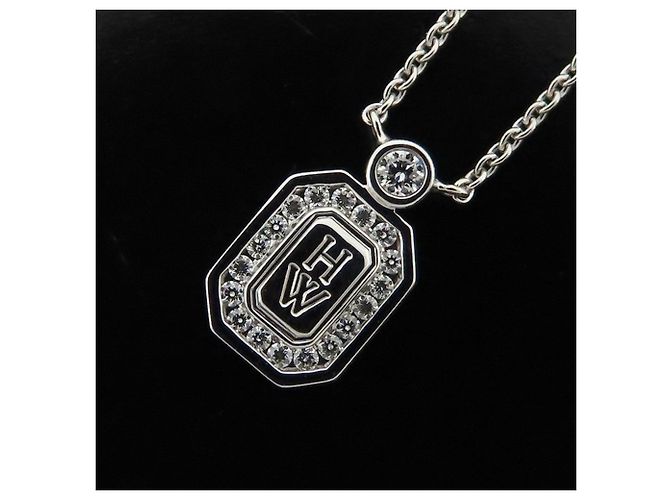 Collana Logo HW di Harry Winston D'oro - vista 6