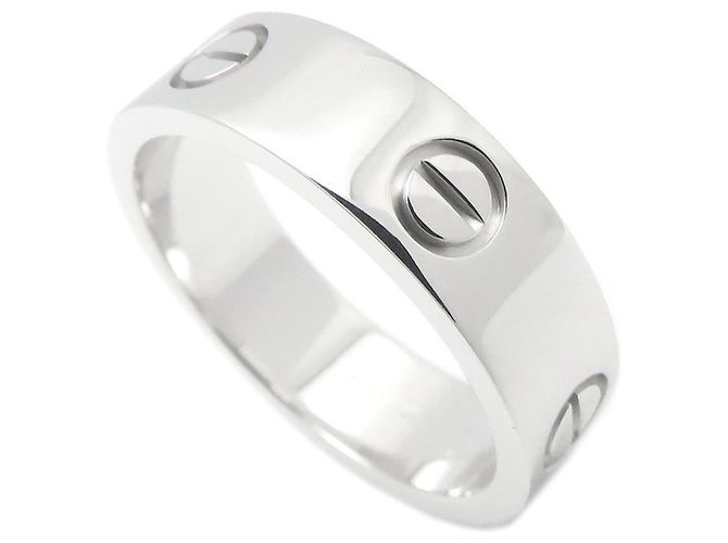 Anillo Love Cartier en oro blanco de 18K - vista 2
