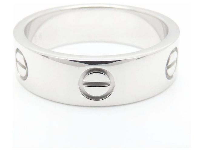Anillo Love Cartier en oro blanco de 18K - vista 4