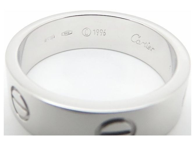 Anillo Love Cartier en oro blanco de 18K - vista 7