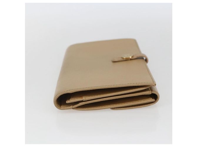 Cartera Chanel Coco botón de cuero Beige - vista 4