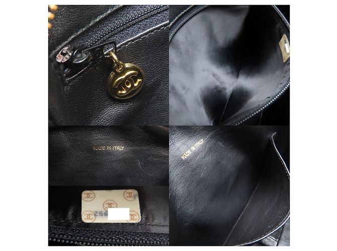 Borsa a spalla con catena matelassé nera Chanel Nero - vista 10