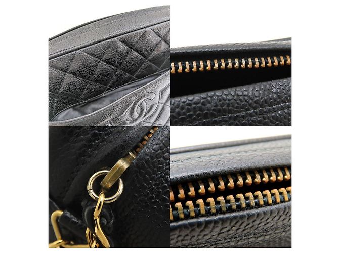 Borsa a spalla con catena matelassé nera Chanel Nero - vista 7