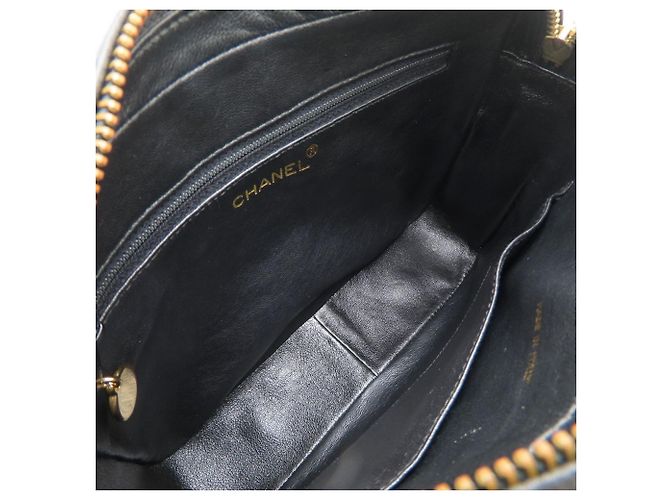Borsa a spalla con catena matelassé nera Chanel Nero - vista 9