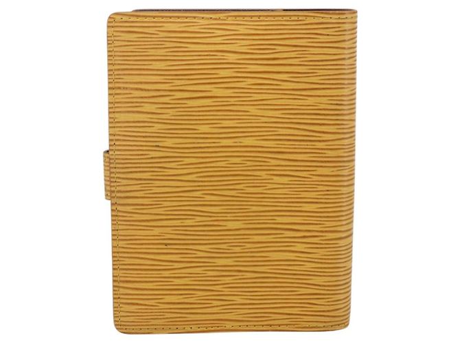 Louis Vuitton Agenda Cover Epi Leather PM Yellow - view 2