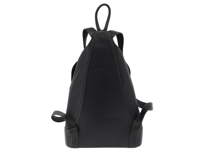 Loewe Anton Rucksack aus Leder Schwarz - Ansicht 2