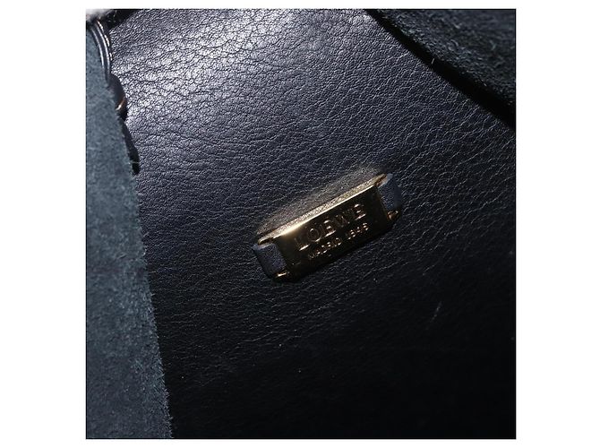 Loewe Anton Rucksack aus Leder Schwarz - Ansicht 6