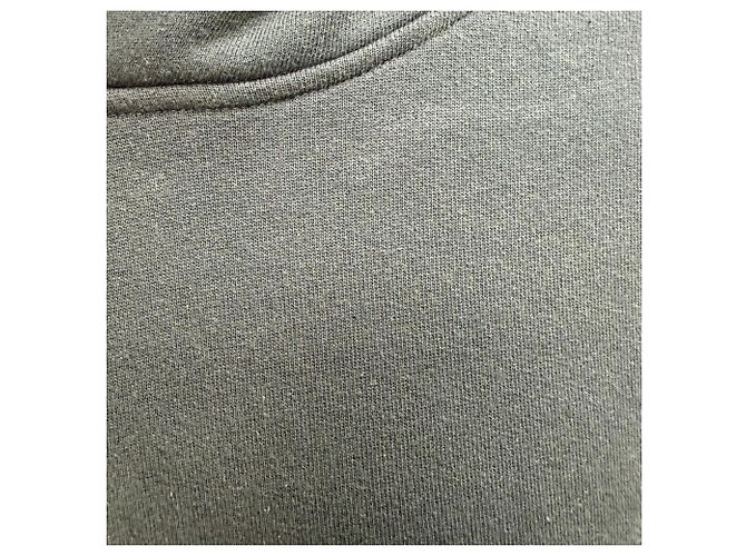 Hoodie en coton noir avec logo Acne Studios - vue 8