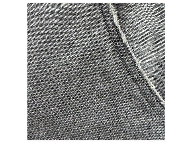 Jeans reto Palma Patch em algodão cinza da Acne Studios - vista 2