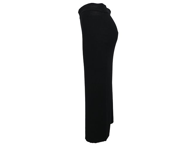 Gonna Midi Weekend Max Mara in Viscosa Nera Nero - vista 2