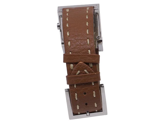 Fendi Orologi 5200G Watch in Brown Leather Red - view 4