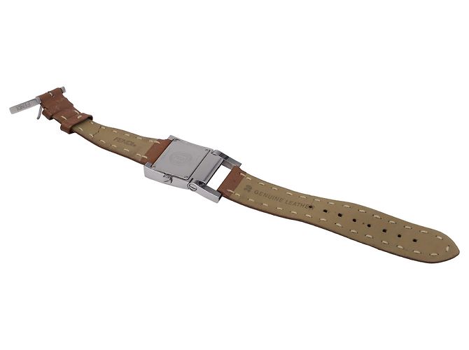 Fendi Orologi 5200G Watch in Brown Leather Red - view 7
