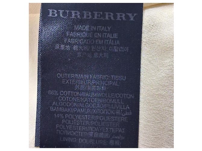Vestido midi em algodão branco com detalhes em renda Burberry Prorsum - vista 3
