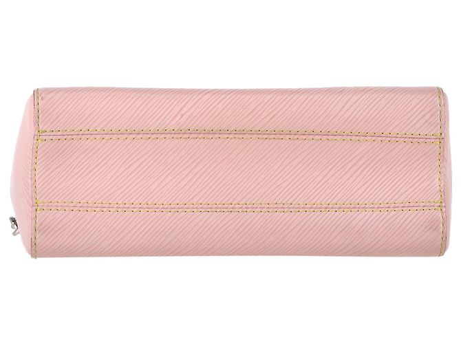 Borsa a Spalla Louis Vuitton Twist MM in Pelle Epi Rosa - vista 4