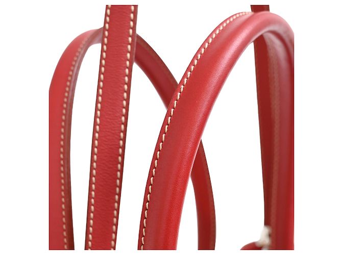 Bolsa D Tote Tod's em couro bordô Vermelho Bordeaux - vista 11