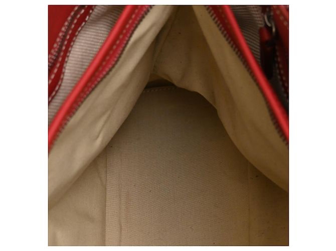 Bolsa D Tote Tod's em couro bordô Vermelho Bordeaux - vista 5