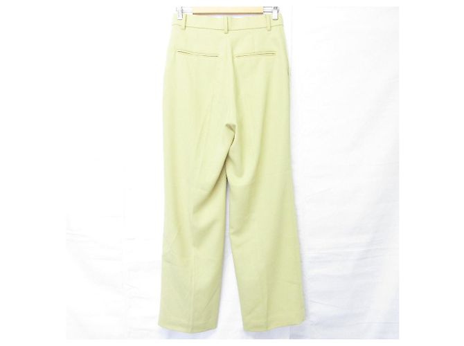 Autre Marque Pantaloni dritti impeccabili Giallo - vista 2