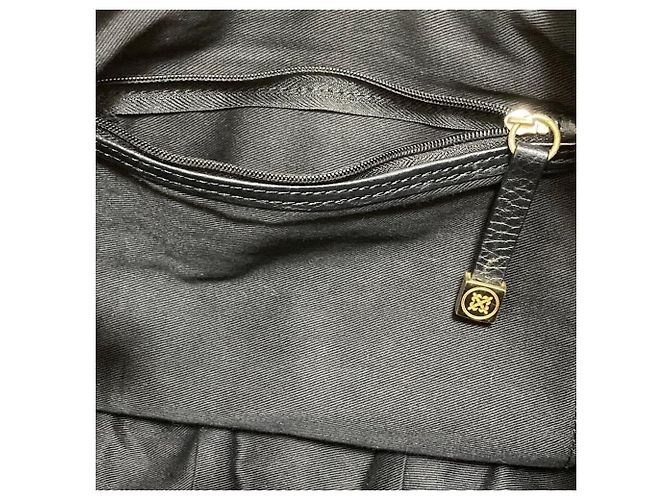 Autre Marque 2-in-1 Handtasche in Rostfarbe Schwarz Golden - Ansicht 11