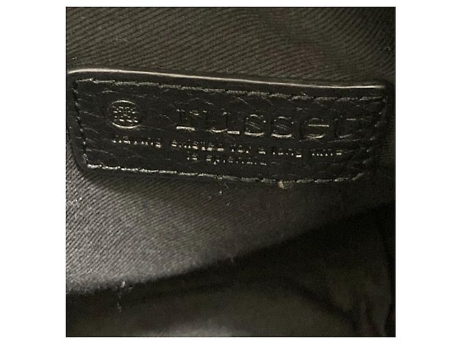 Autre Marque 2-in-1 Handtasche in Rostfarbe Schwarz Golden - Ansicht 12