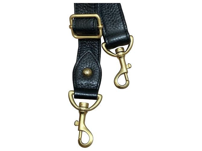 Autre Marque 2-in-1 Handtasche in Rostfarbe Schwarz Golden - Ansicht 13