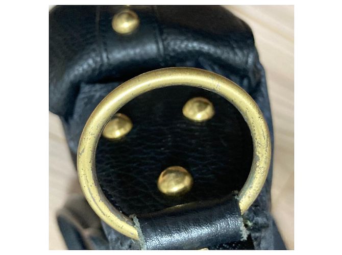 Autre Marque 2-in-1 Handtasche in Rostfarbe Schwarz Golden - Ansicht 19