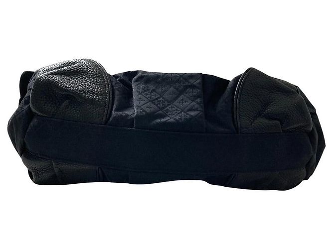 Autre Marque 2-in-1 Handtasche in Rostfarbe Schwarz Golden - Ansicht 4