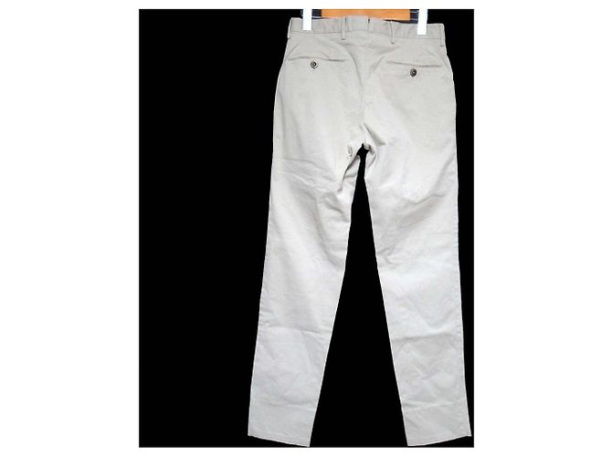 Autre Marque Calças Chino de Algodão PT TORINO EVO FIT Bege - vista 2