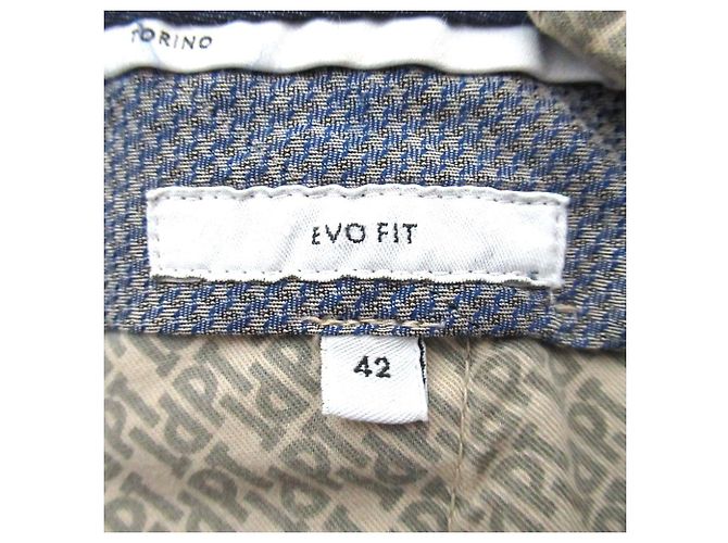 Autre Marque Calças Chino de Algodão PT TORINO EVO FIT Bege - vista 5
