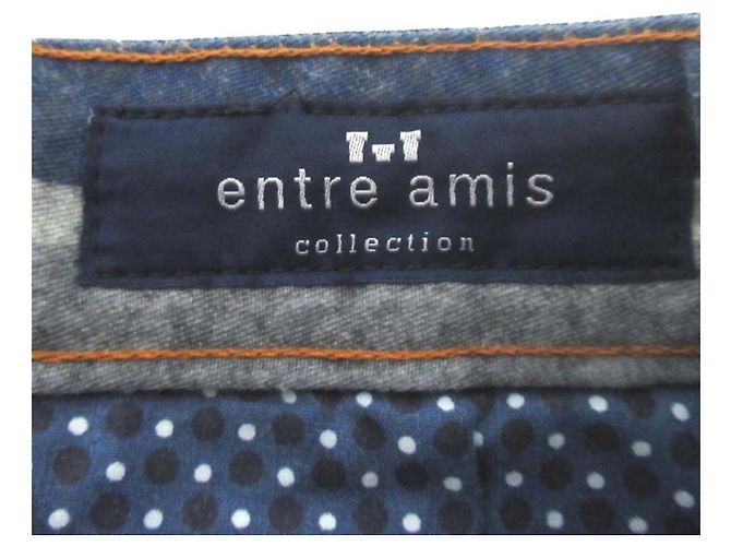 Autre Marque Pantalones de denim stretch ENTRE AMIS Azul - vista 11