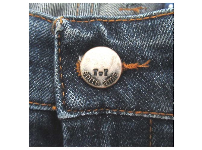 Autre Marque Pantalones de denim stretch ENTRE AMIS Azul - vista 5