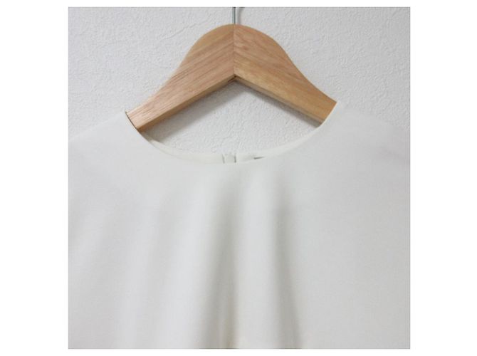 Autre Marque M-PremierCOUTURE Ponte Cutsew Blanco - vista 3