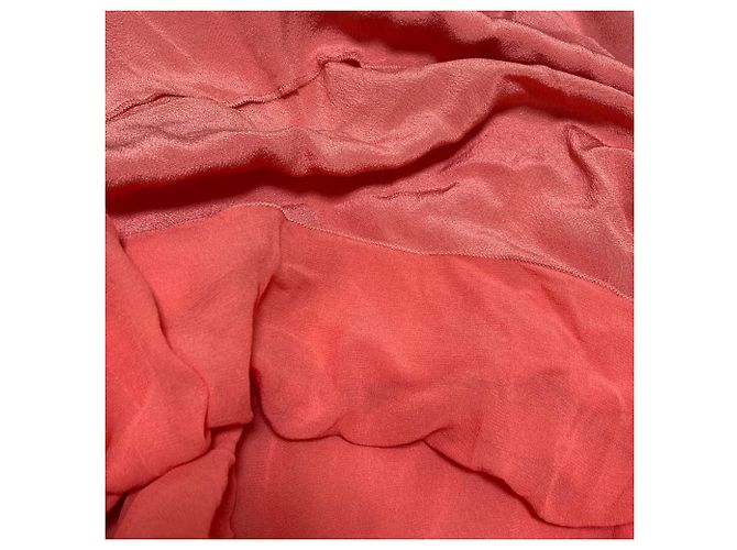 Autre Marque Vestido de seda transparente Sonia Rykiel Rosa - vista 6