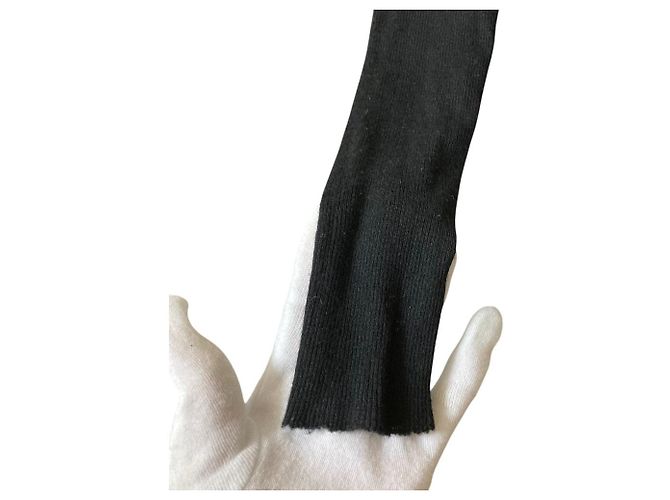 Autre Marque Vestido de seda KristenseN DU NORD Negro - vista 3