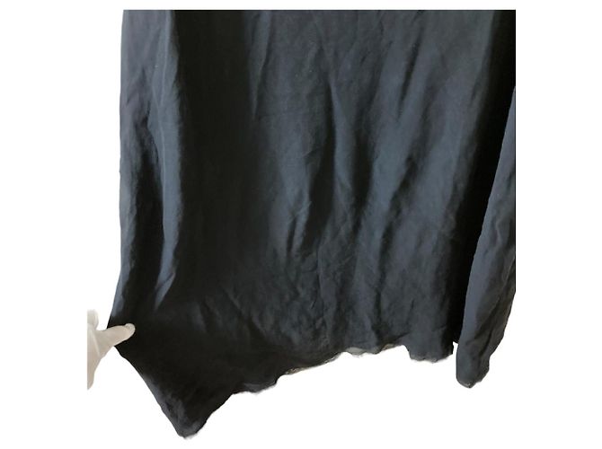 Autre Marque Vestido de seda KristenseN DU NORD Negro - vista 4