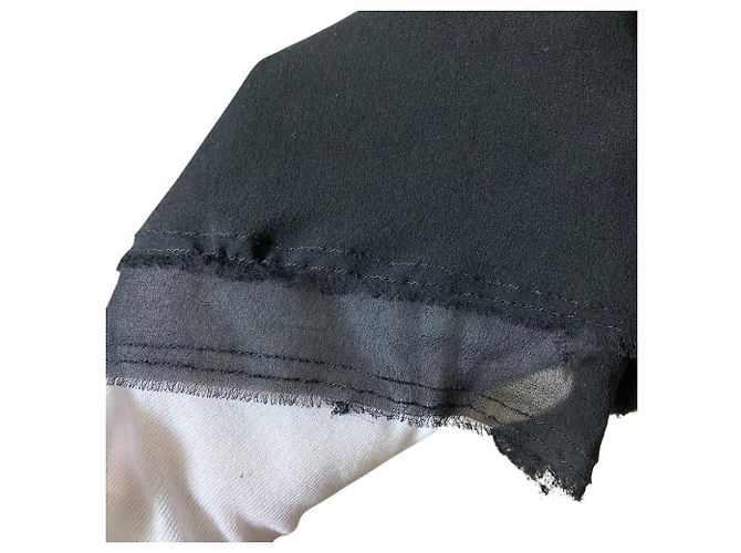 Autre Marque Vestido de seda KristenseN DU NORD Negro - vista 5