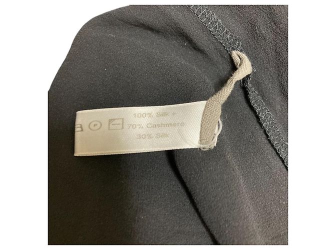 Autre Marque Vestido de seda KristenseN DU NORD Negro - vista 9