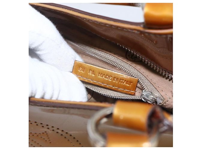 Cartier Borsa Marcello in pelle verniciata Giallo - vista 7