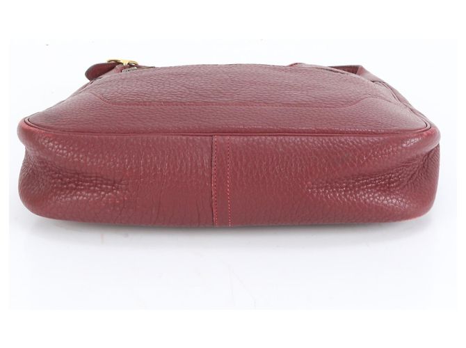 Hermès Hermes Trim 31 Leder Schultertasche Bordeaux - Ansicht 5