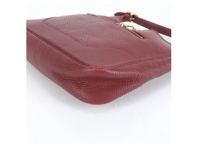 Hermès Hermes Trim 31 Leder Schultertasche Bordeaux - Ansicht 6