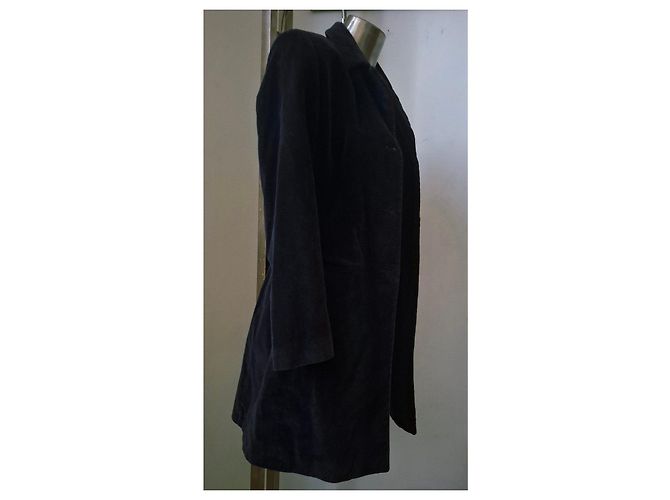 Autre Marque Giacca di velluto nera 000.19.96 Nero - vista 19