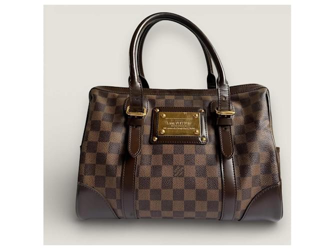 Louis Vuitton Damier Ébène Berkeley Marrone - vista 5