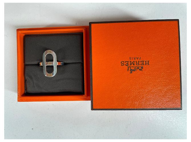 Hermès Anello in argento Ever Catena d'Ancora PM - vista 8